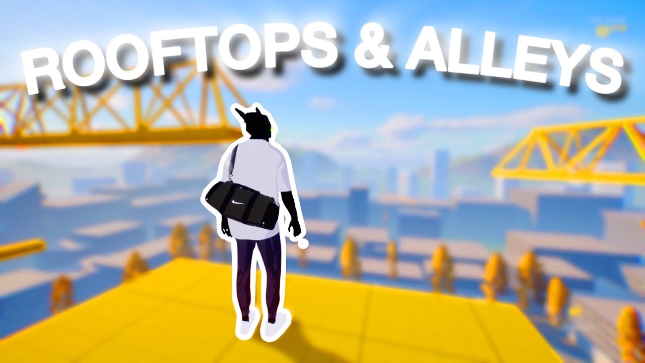 8 Minutes of ROOFTOPS & ALLEYS Parkour ( FIRST PERSON + MODS )