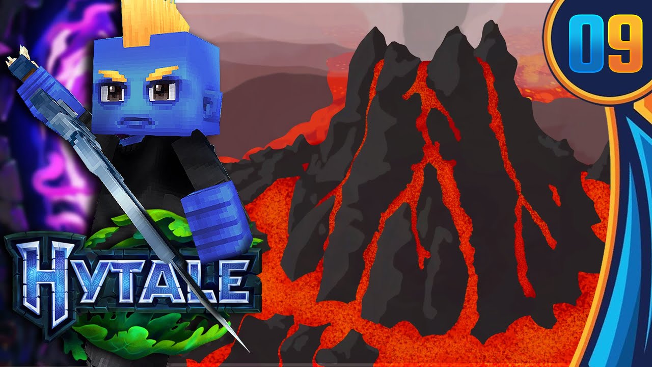 Hytale : DU RUBY ET DU SAPHIRE DANS L'ANTRE DU VOLCAN - Ep.09