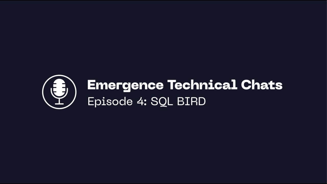 Emergence Technical Chats | Episode 4: Agentic Text-to-SQL for Enterprise Data