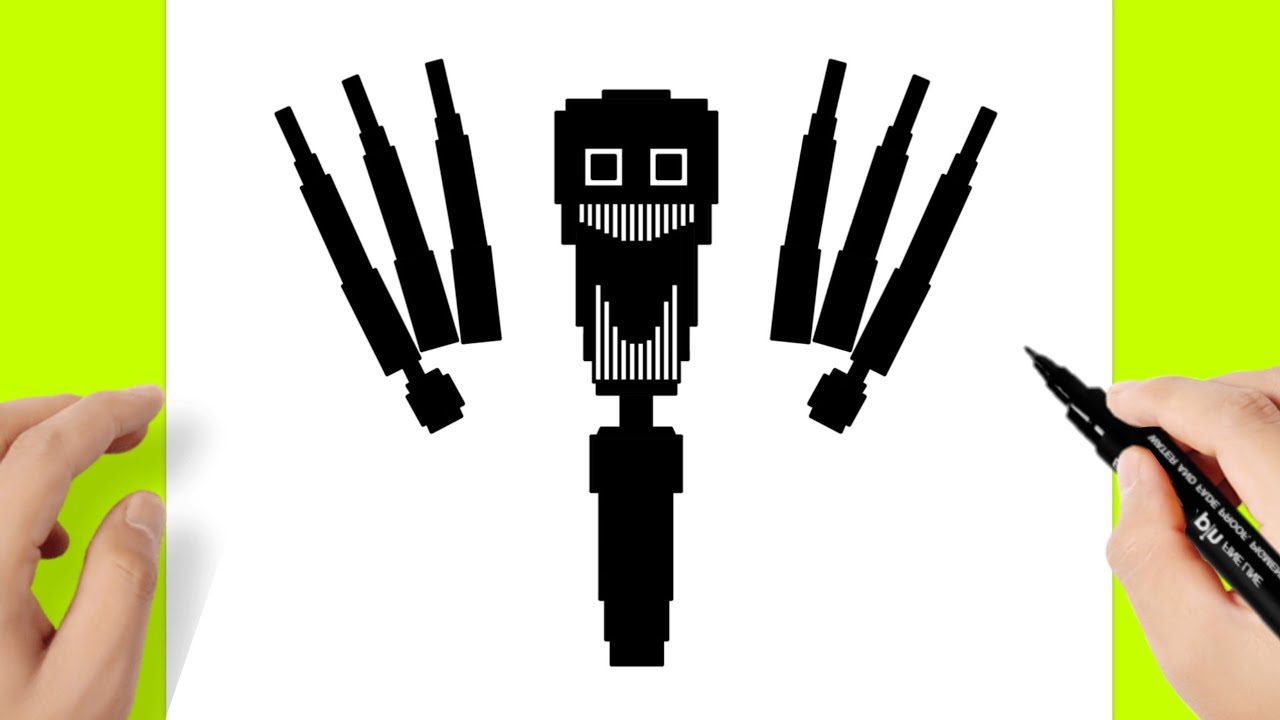 Comment dessiner The Apollyon de Minecraft