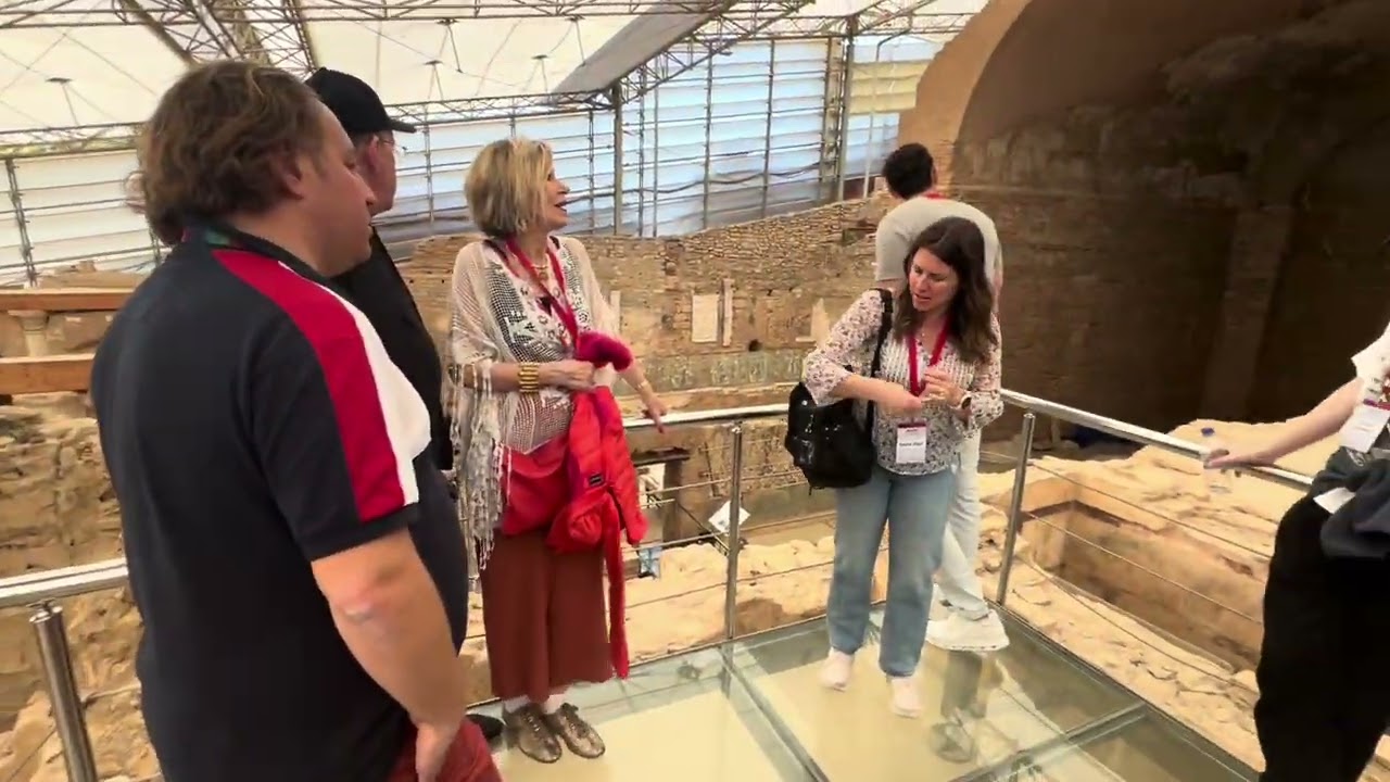 Take a walk through the city of Ephesus with us and pastor @RennerMinistries ￼