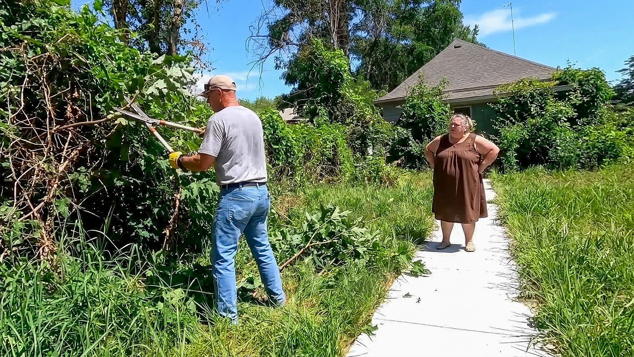 NEIGHBOR Was MAD At First Thinking I Was Doing A BAD Job
