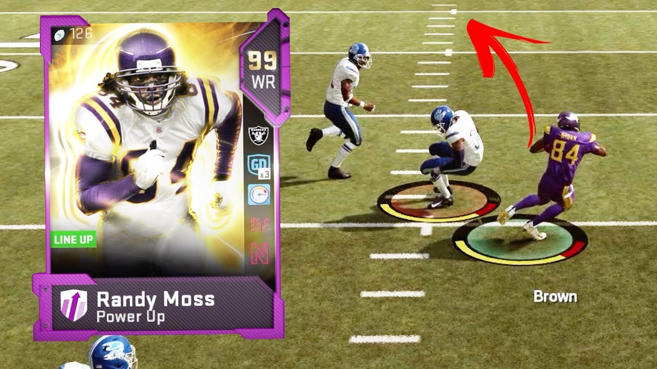 RANDY MOSS IS A GOLDEN TICKET!! BEST JUKE EVER - Madden 19 Gameplay