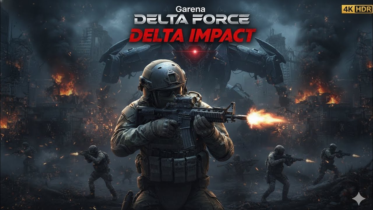 Delta Force Garena - MAX High Graphics Gameplay [4K HDR] | Delta Force: Hawk Ops  #deltaforce 