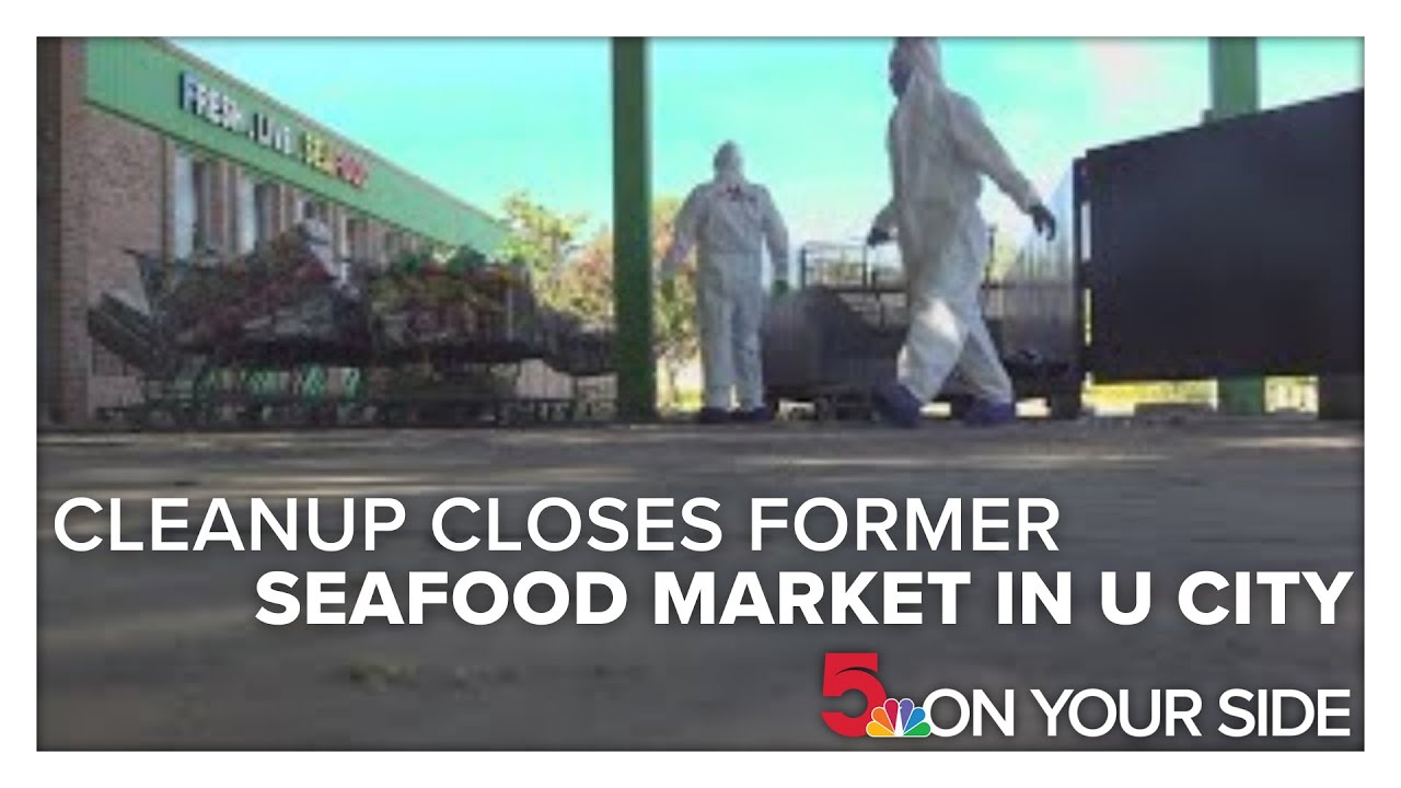 Cleanup of closed University City seafood market expected to wrap up Wednesday