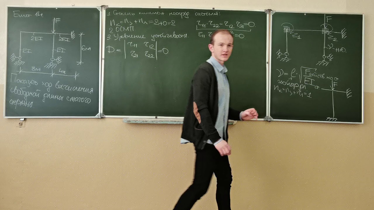 РАСЧЁТ РАМЫ НА УСТОЙЧИВОСТЬ