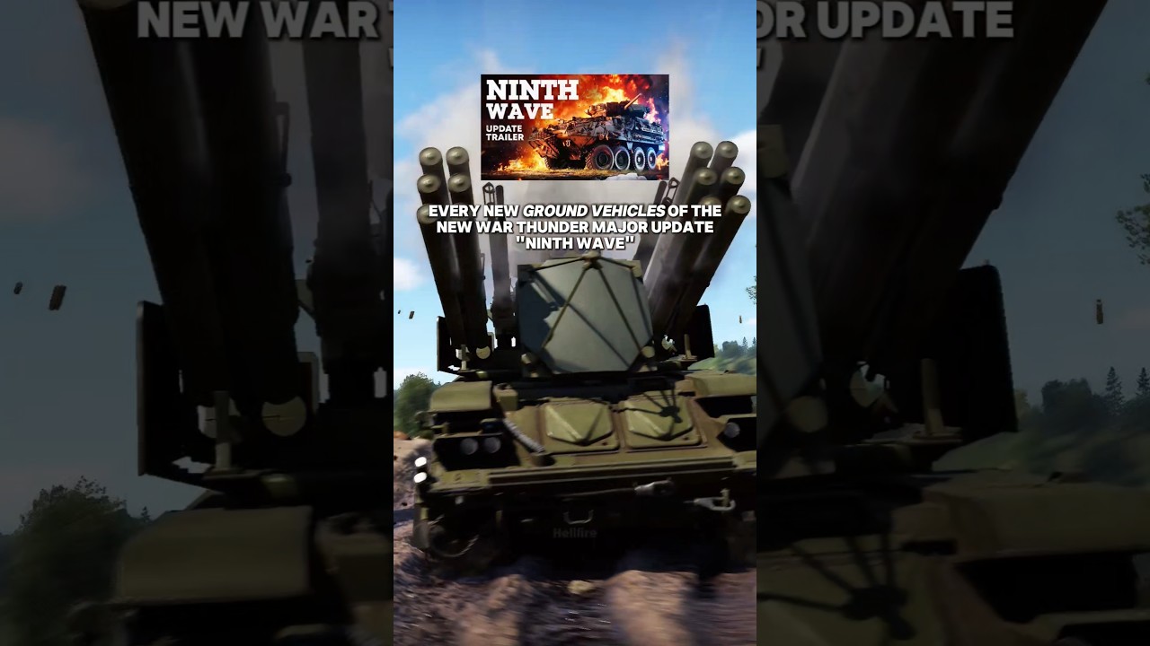 All NEW Vehicles for War Thunder Update 