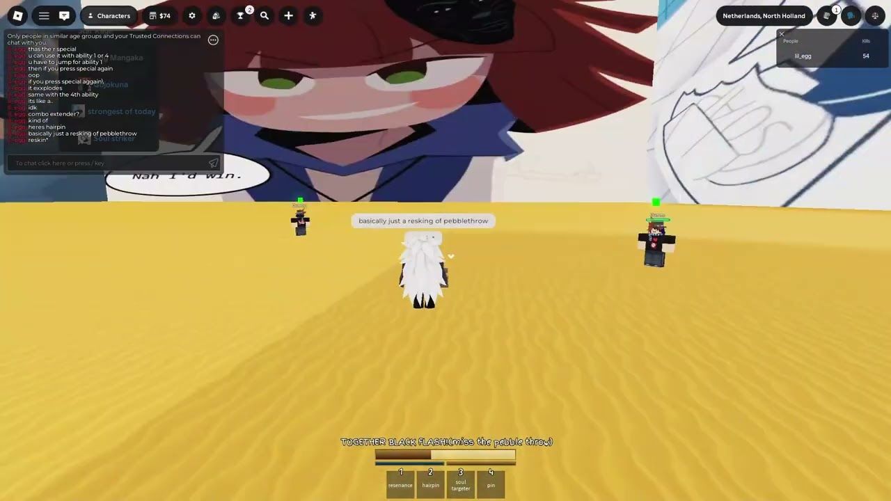 quick nobara moveset showcase