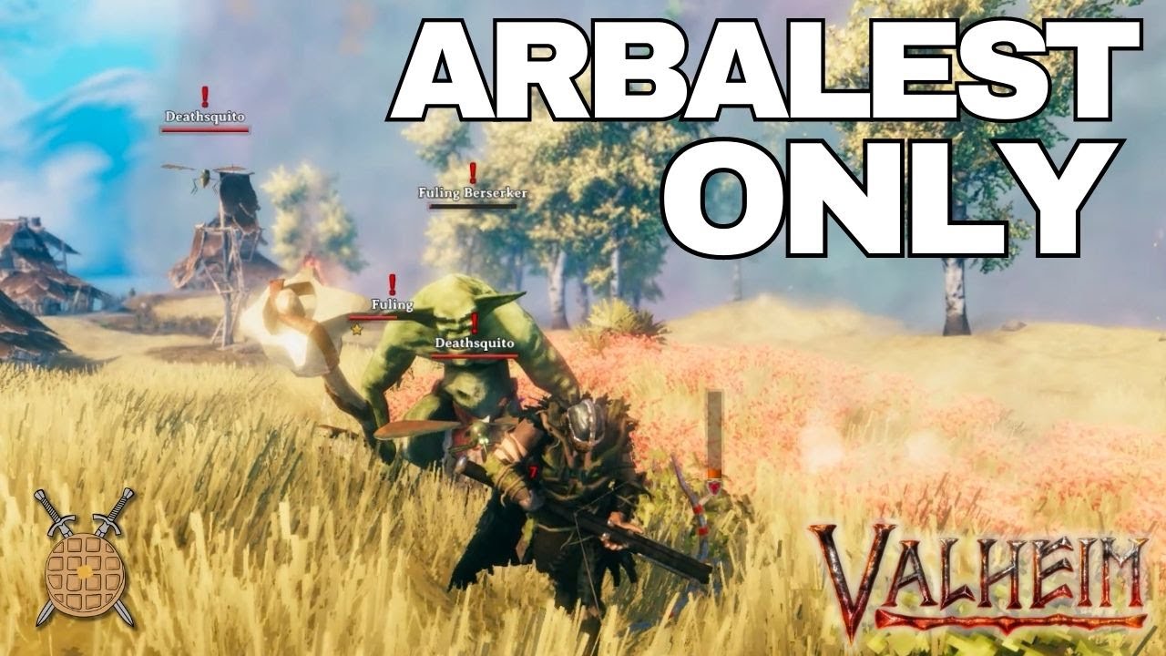 Arbalest Only vs Fuling Villages?? | Valheim