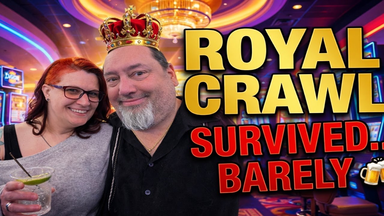We Survived the ROYAL CRAWL in Las Vegas… Barely 🍻👑