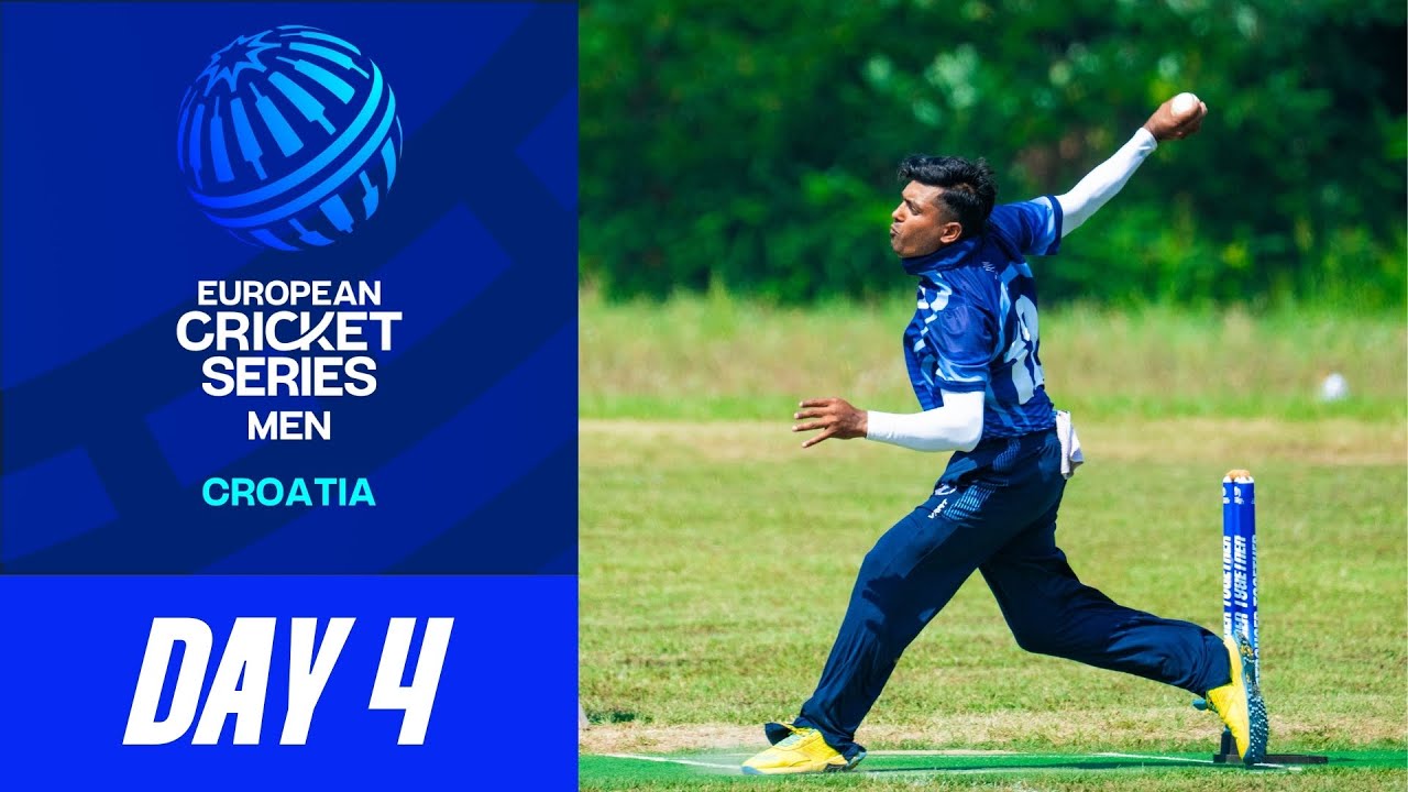 🔴 ECS Croatia, 2025 | Day 4 | 14 Aug 2025 | T10 Live Cricket | European Cricket
