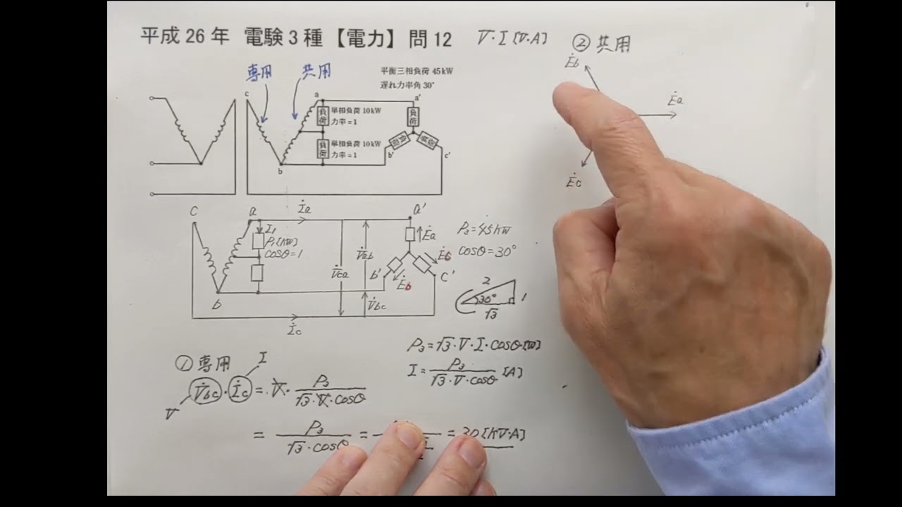 平成26年電験3種【電力】問12