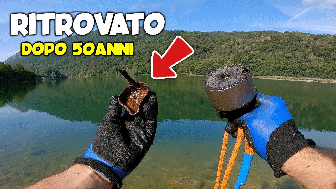 Antico OGGETTO ripescato nel Lago dopo 50 ANNI col MAGNETE! 😱 