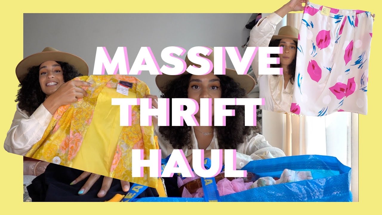 MY BEST THRIFT HAUL YET | thrifting for summer + fall 2021