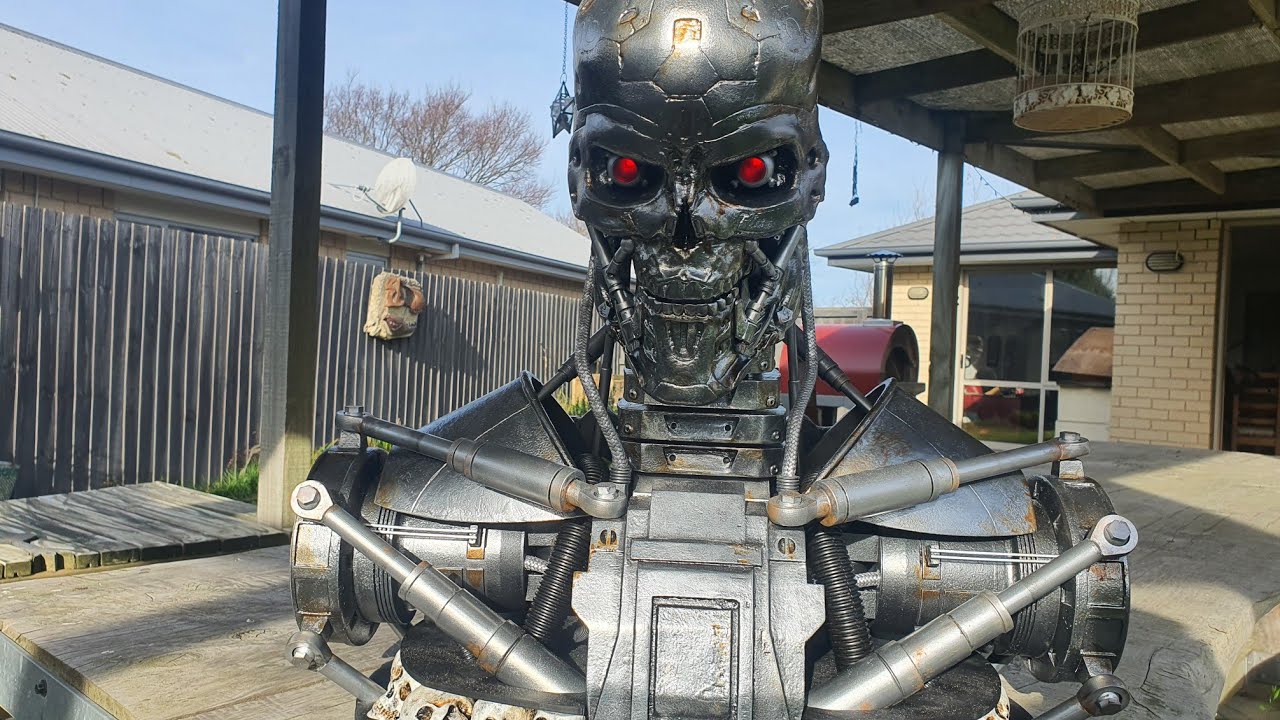 T600 Terminator 1.1 3D print bust build