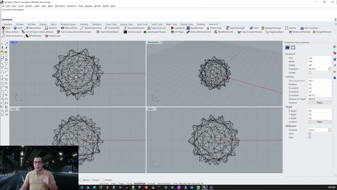 Drive Grasshopper from web interface