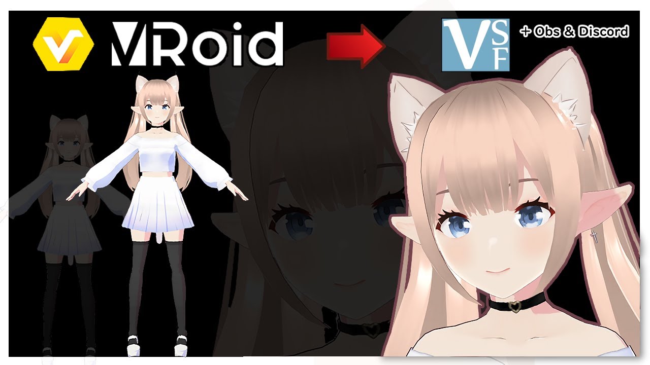 Vseeface + Vroid Face tracking | Quickstart guide for Beginners |