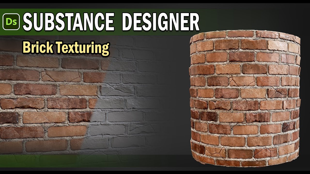 How to Make a Realistic Brick Wall in Substance Designer!