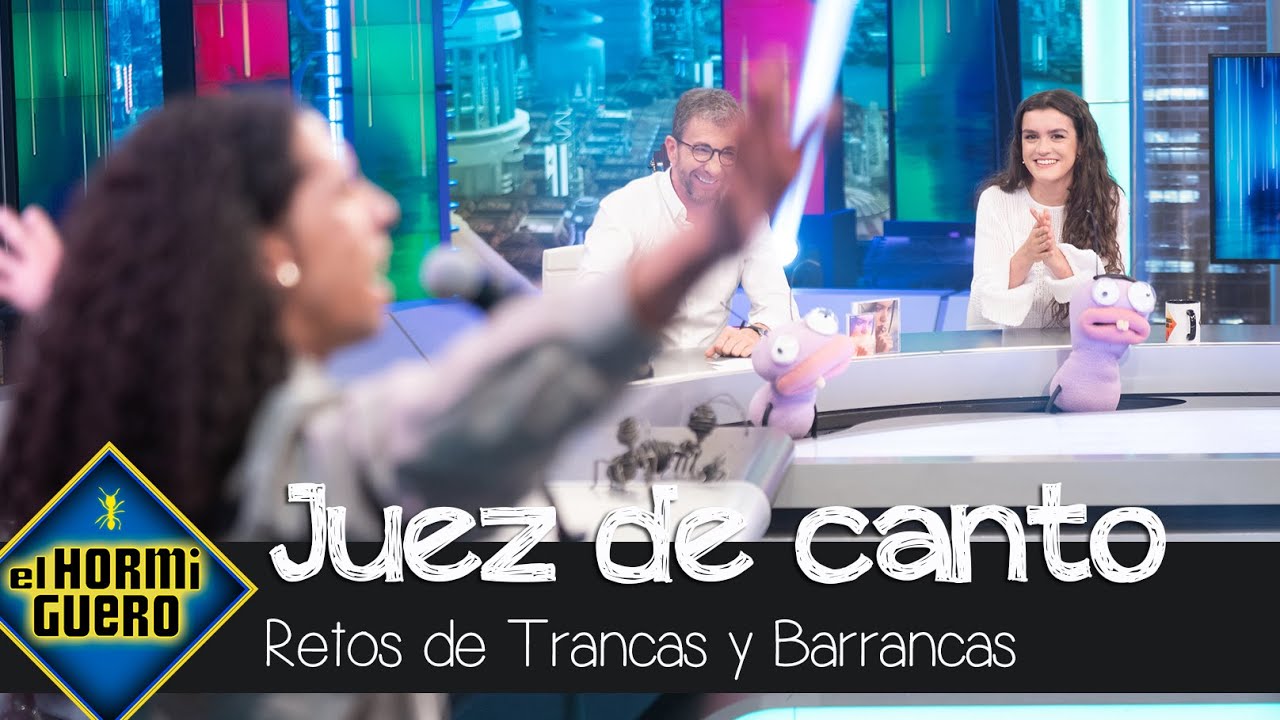 Trancas y Barrancas convierten a Amaia Romero en juez de canto - El Hormiguero