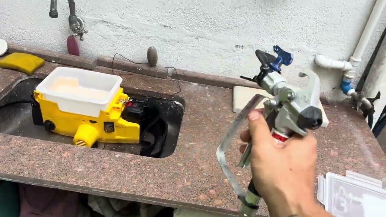 Ligando uma Airless a Bateria SH204 - Passos iniciais