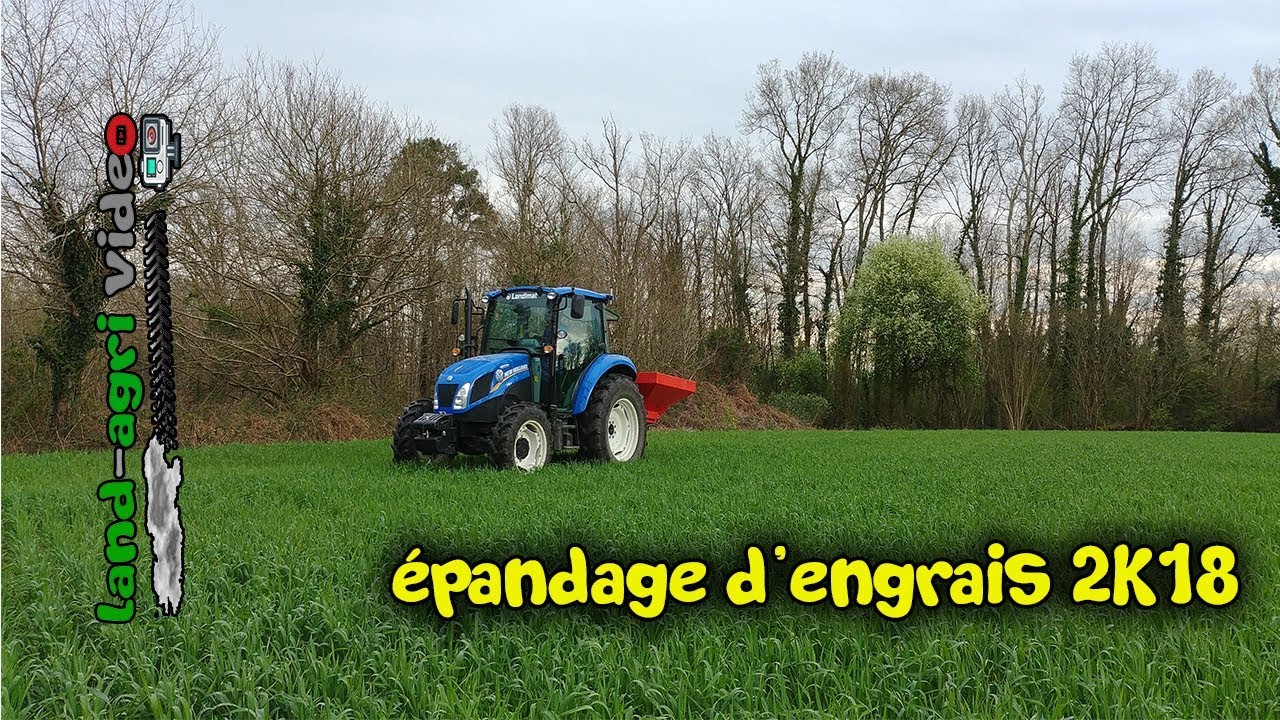 &eacute;pandage d'engrais 2018