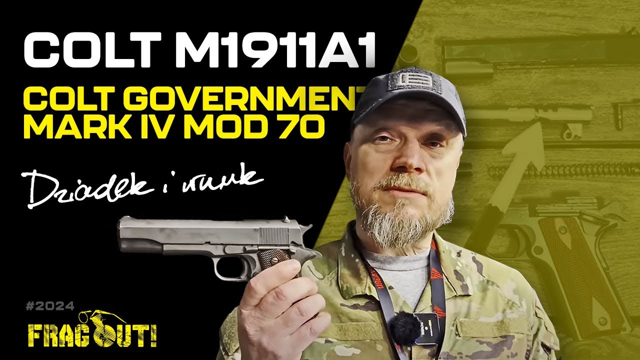 Colt M1911A1 vs. Colt Government Mark IV Mod 70 - dziadek i wnuk