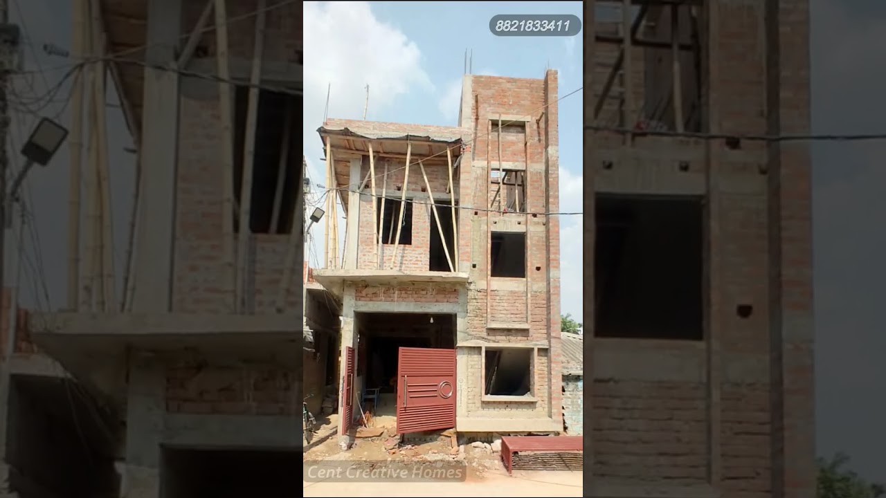 15*50 Duplex house Design #shorts
