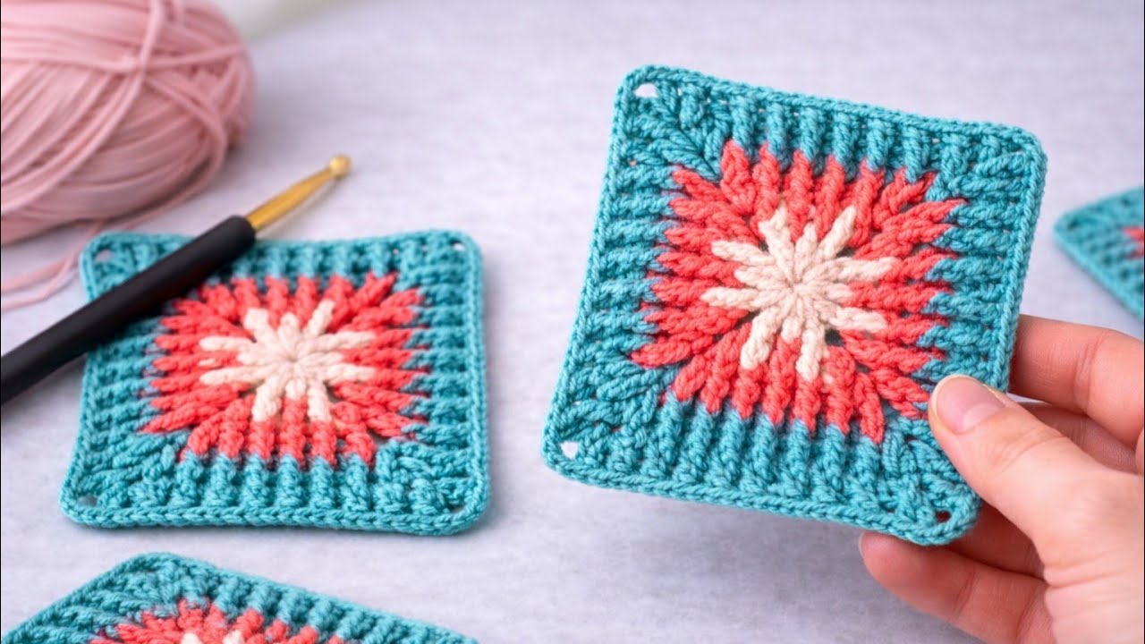 You&rsquo;ll Fall in Love With This Textured Granny Square Pattern