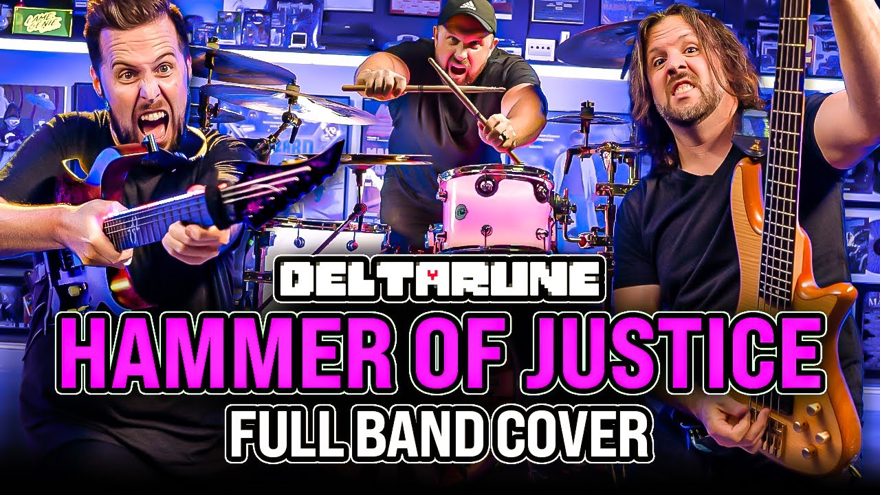 Deltarune - Hammer of Justice - goes harder | Full Band Cover | Metal Version