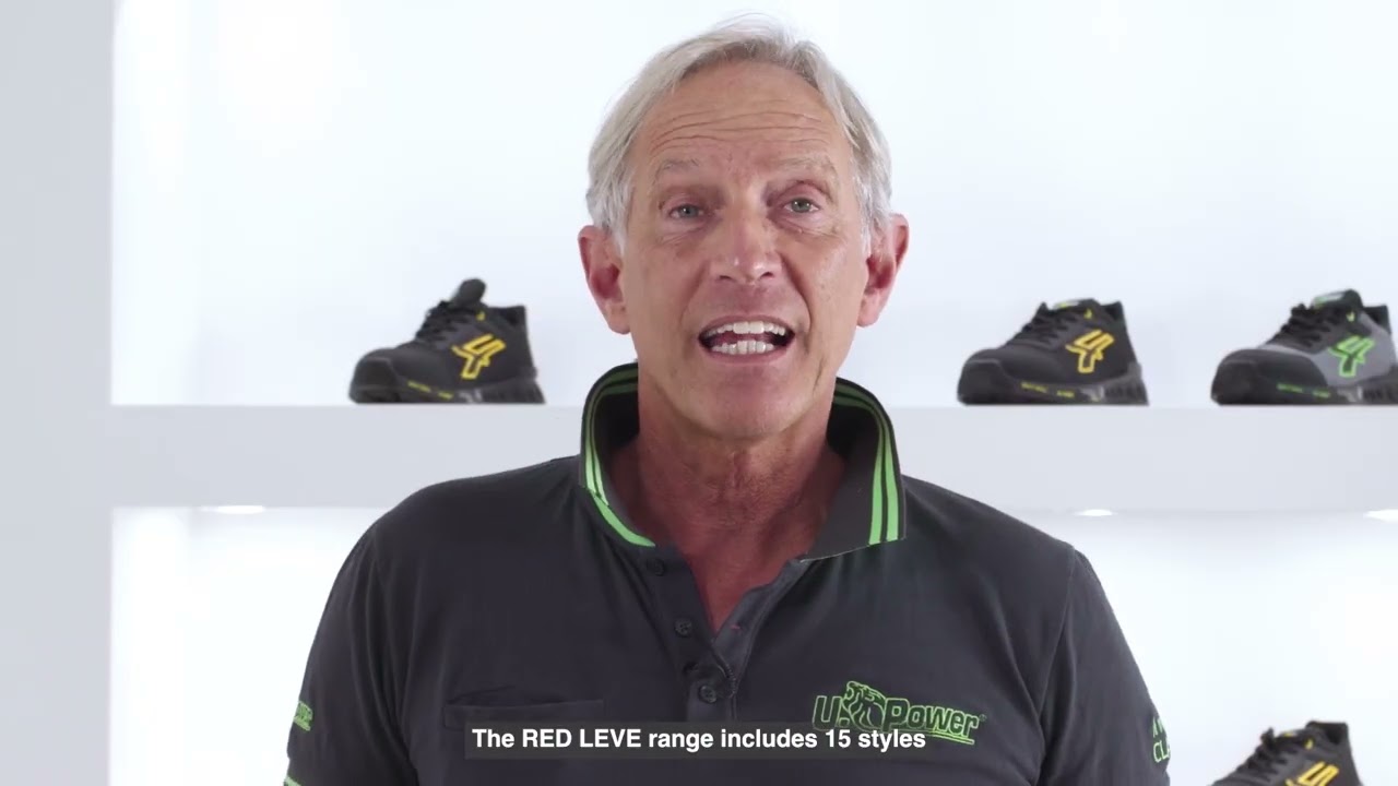 RED LEVE BY U-POWER, EXTRA-LIGHT SAFETY SHOES