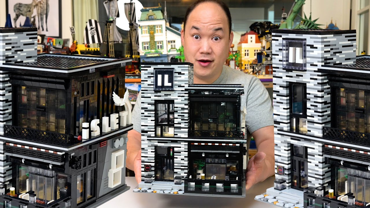 Pub and Restaurant Modular -ISLET- | Mould King Brick Review 16042