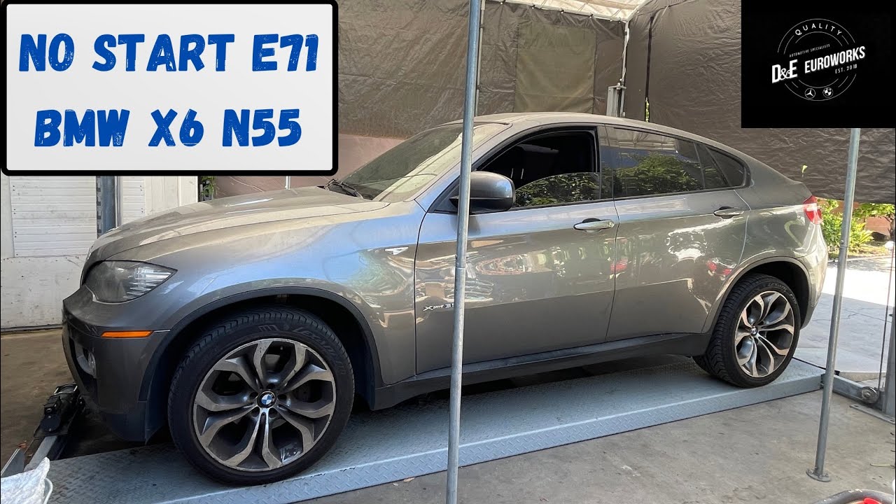 No Start 2013 E71 BMW X6 Xdrive35i N55. E70 X5. Fuel Pump Replacement. Cranks, No Start.