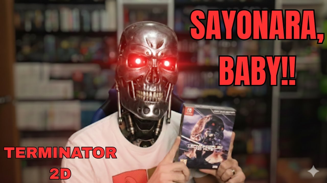 Ya ha llegado a nuestras manos el TERMINATOR 2D!!!! 🔥🤩🔥🤩#video #terminator#cinema#retrogaming#gamer