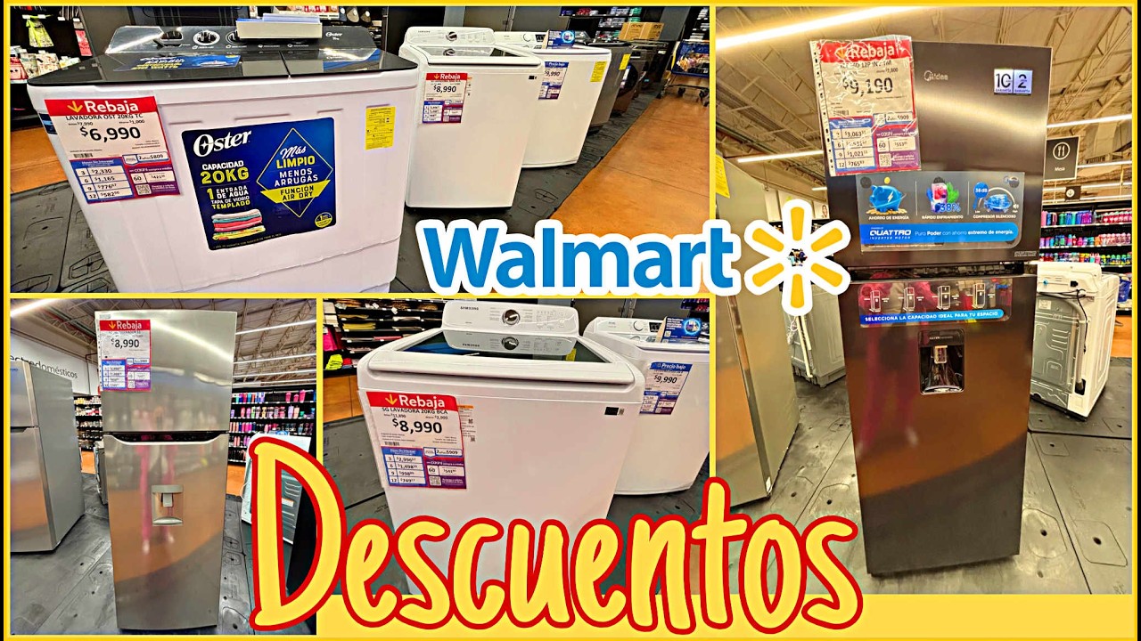 ‼️LAVADORAS 🔥 Y REFRIGERADORES EN WALMART 🤑💙