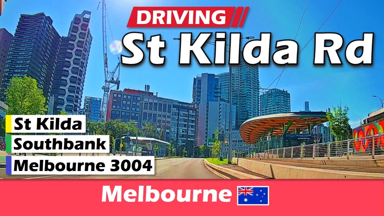 Driving St Kilda Road, Melbourne | Victoria, Australia