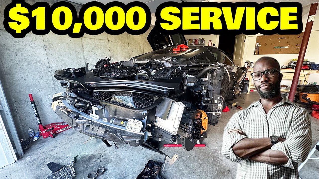 I bought a broken McLaren 720s and performed its major service for half off