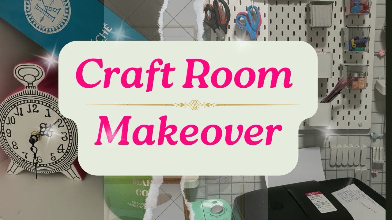 From Clutter to Creative Haven: My Ultimate Craft Room Makeover.