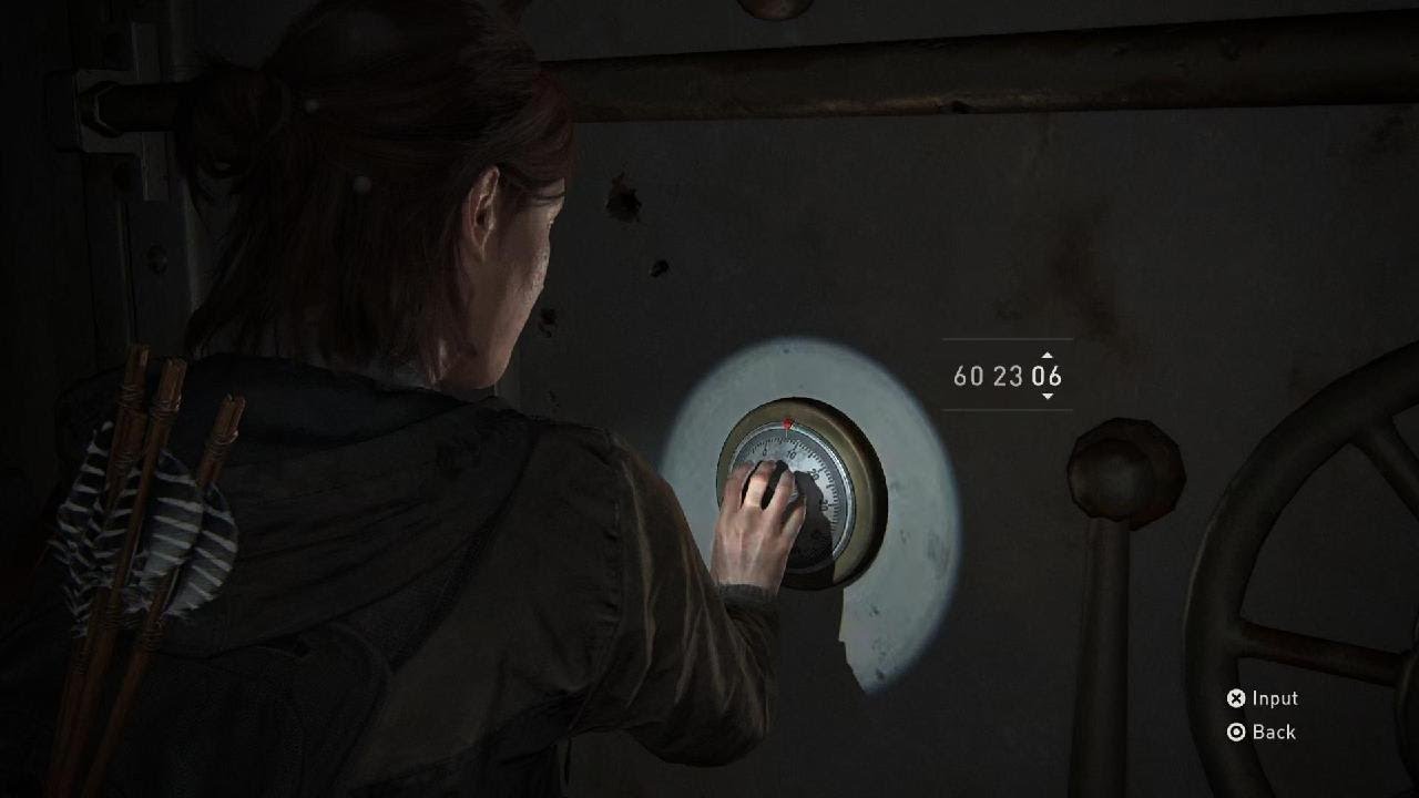 The Last of Us 2 Vault Code Password Bank Vault | Bank vault Ellie Walkthrough TLOU 2