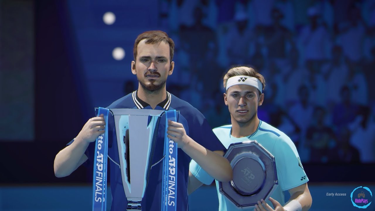 Tiebreak gameplay - ATP finals final match - Daniil Medvedev vs. Casper Ruud - PC (Early access 5)