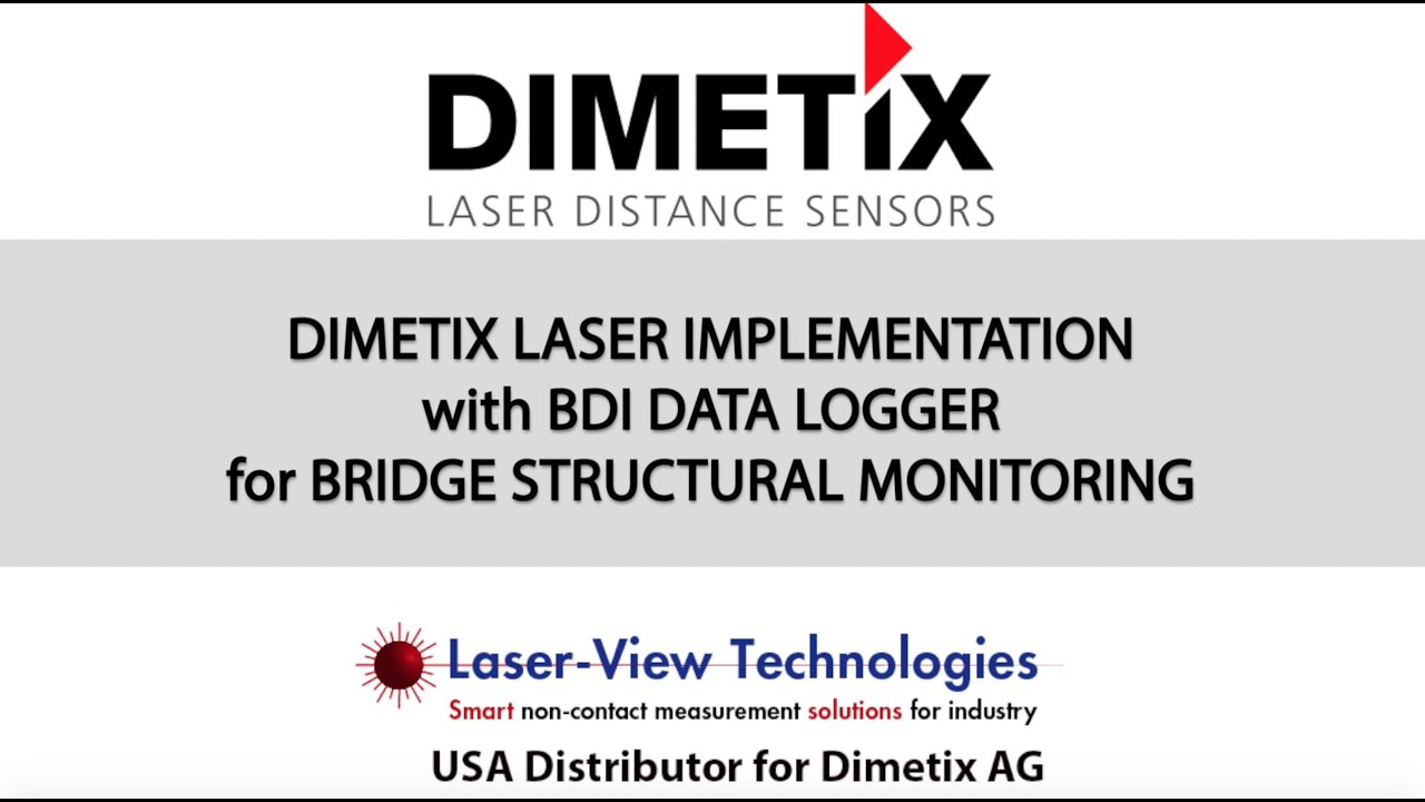 Dimetix Laser Implementation with BDI Data Logger for Bridge Structural Monitoring