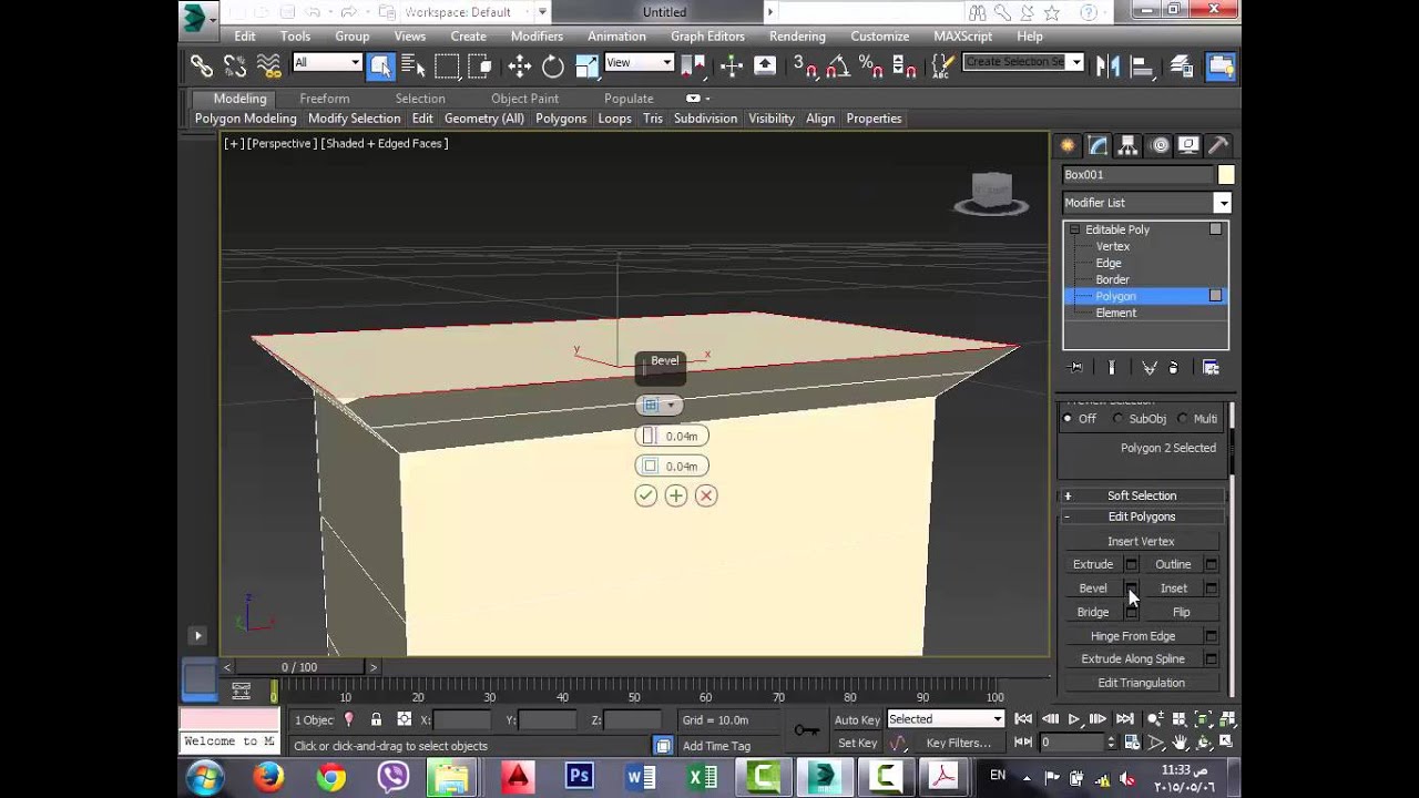 3ds max editable poly modeling tutorial