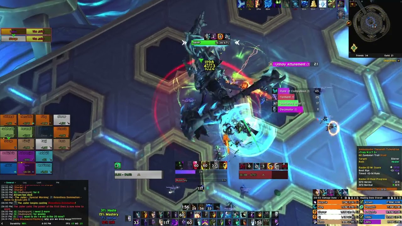 9.2 | The Jailer | Normal Sepulcher of the First Ones | Shadow Priest Pov