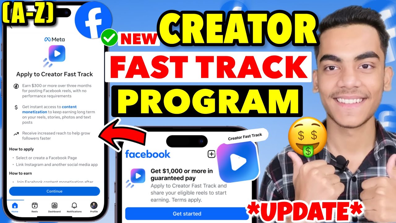 Facebook New Monetization Update | How To Apply for Facebook Creator Fast Track Program