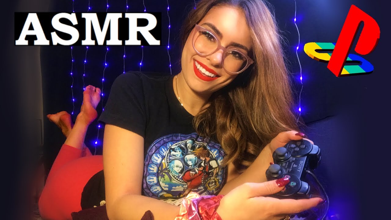 ASMR BFF RP ~ Playing Video Games Till Morning ~Layered Sounds~