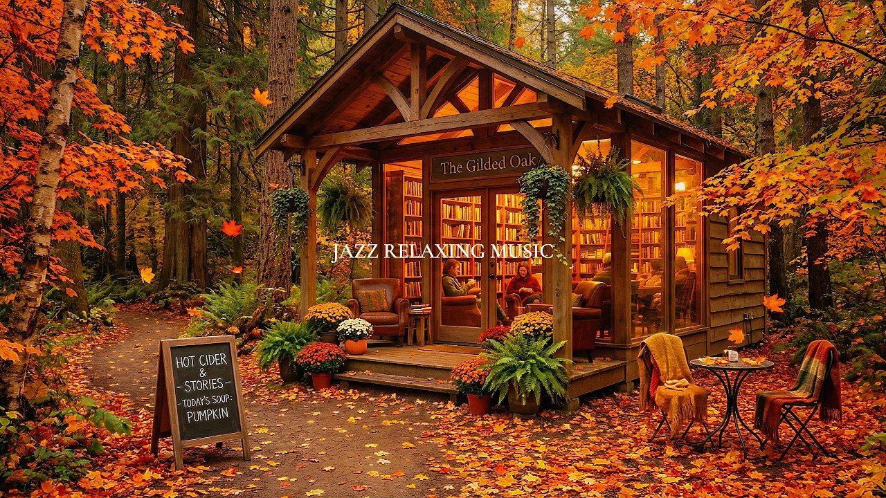 Warm Cafe Jazz & Chill ☕ Cozy Cafe Afternoon 🎶 Soft Music for Coffee Time ☕ Deep Sleep & Calm Heart