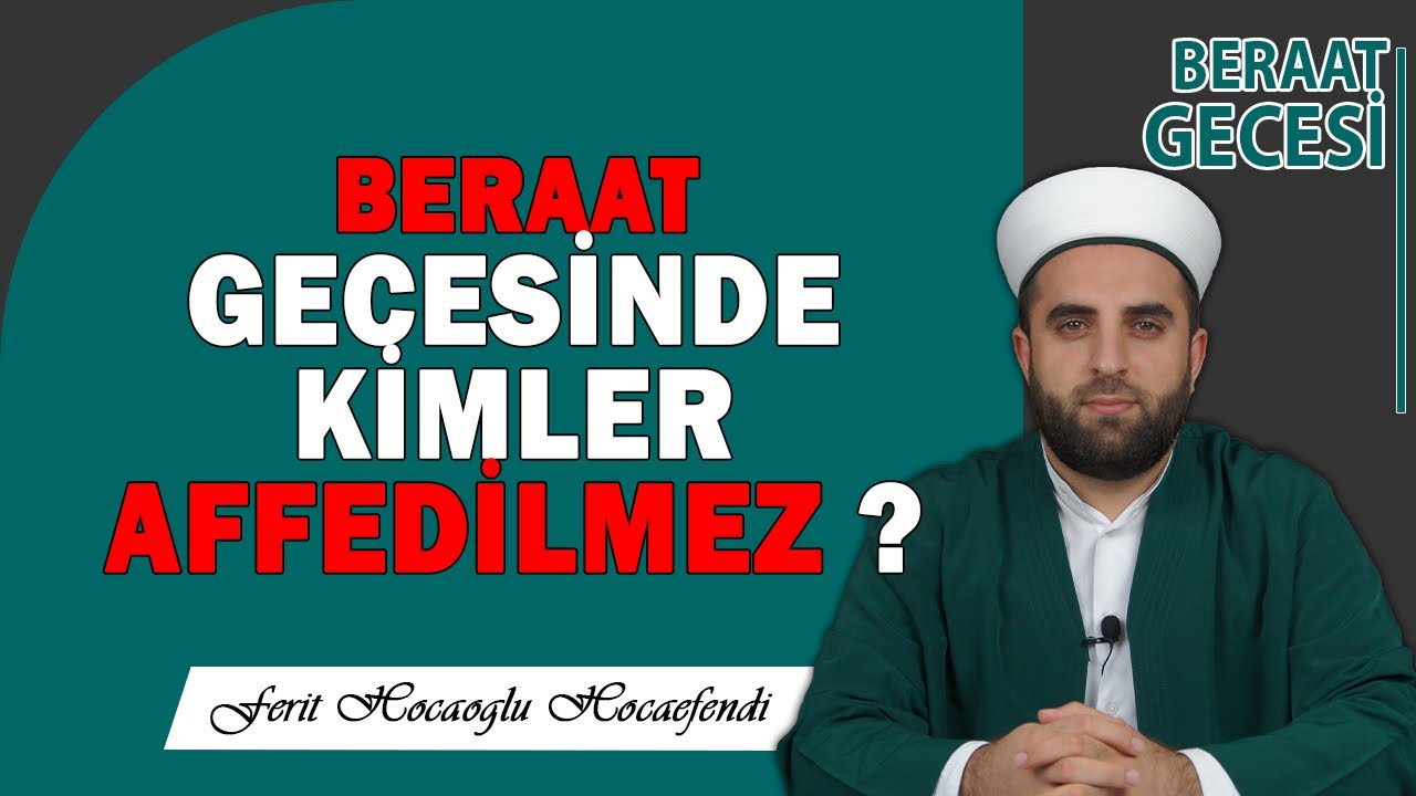 Berat Gecesi Özel Sohbeti
