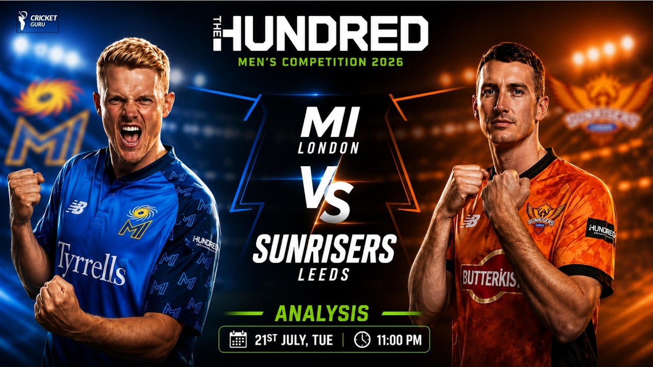MI London vs Sunrisers Leeds 1st Match Prediction 2026 | The Hundred 2026, Who Will Win?