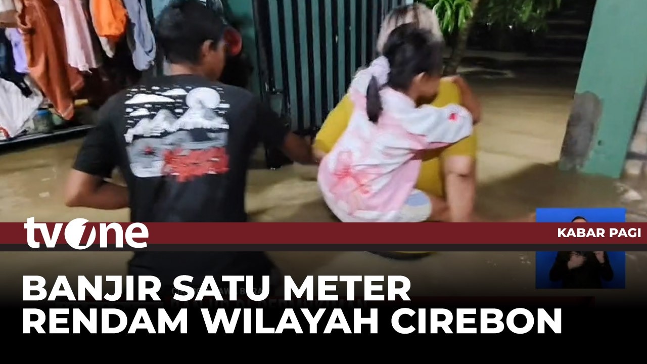 Diguyur Hujan Lebat, Sejumlah Wilayah di Cirebon Terendam Banjir | Kabar Pagi