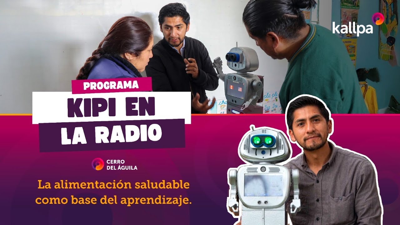 Kipi en la Radio: La alimentación saludable como base del aprendizaje