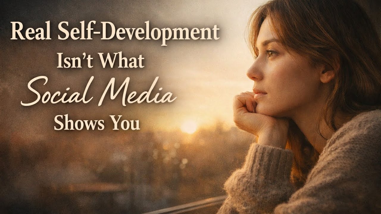 Real self-development vs social media 